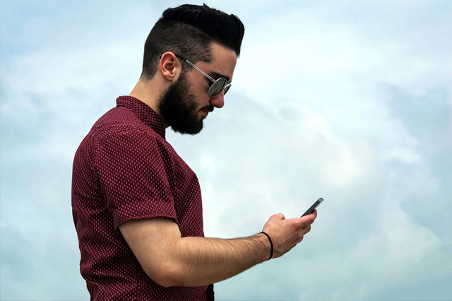 man-phone